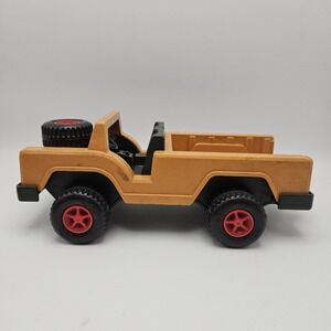 Vintage Fisher Price 304 Jeep Truck Toy Adventure People Wheels Classic USA Made